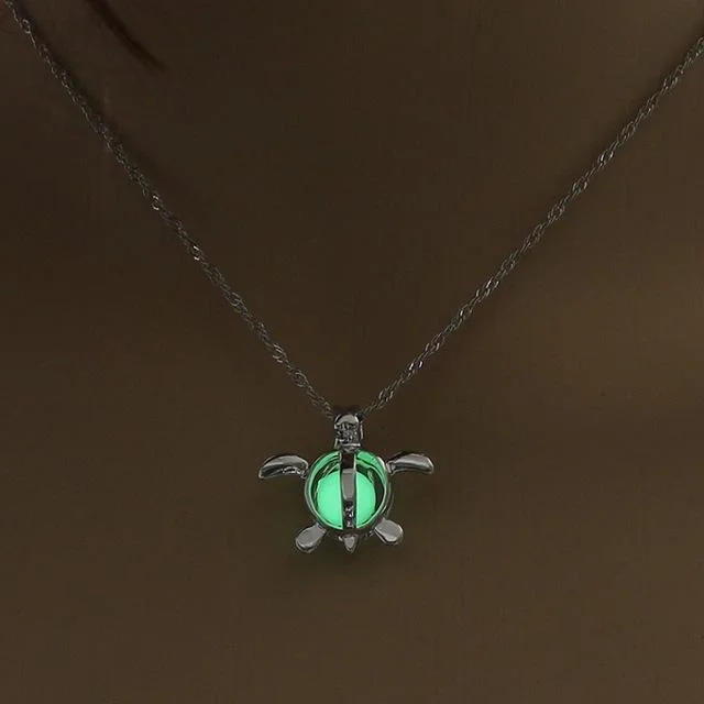 Collier Tortue Lumineux - Shiny