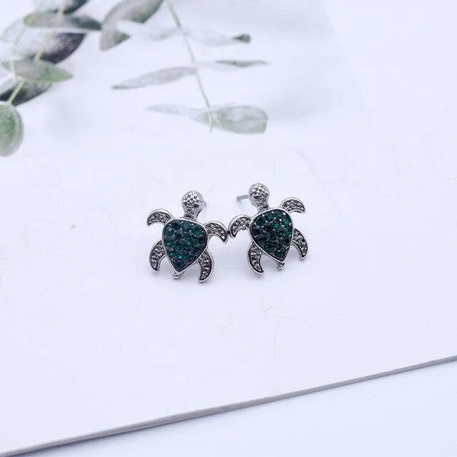 Boucles d'oreilles Tortue de Mer