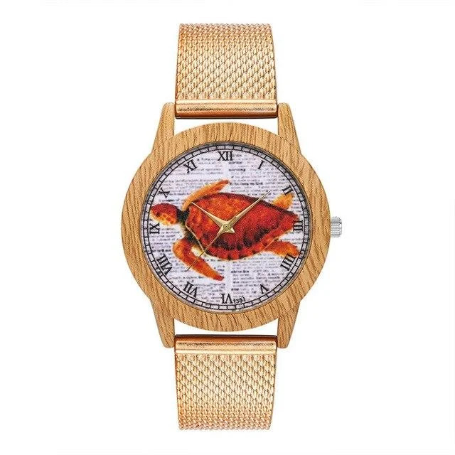 Montre élégante Tortue