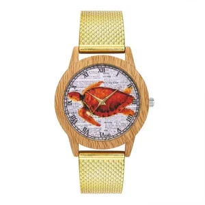 Montre Cadran Tortue - Fashionista
