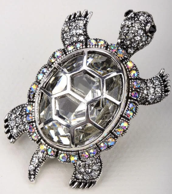 Bague Forme de Tortue - Large (Acier) – Image 8