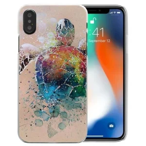 Coque Tortue Peinture - iPhone tous modèles