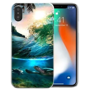 Coque Tortue Vague - iPhone tous modèles