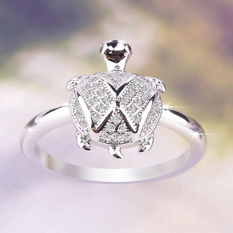 Bague Tortue - Boheme portée