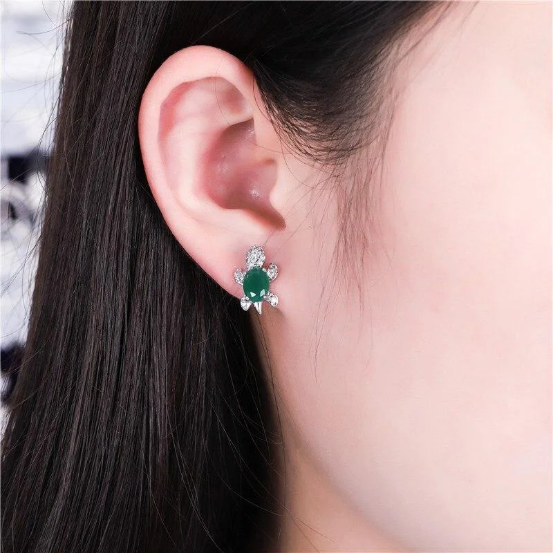 Boucles d'oreilles Tortue - Lilial