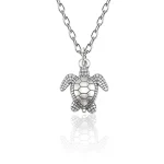 Collier Tortue de mer - Silver Queen