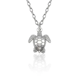 Collier Tortue de mer - Silver Queen