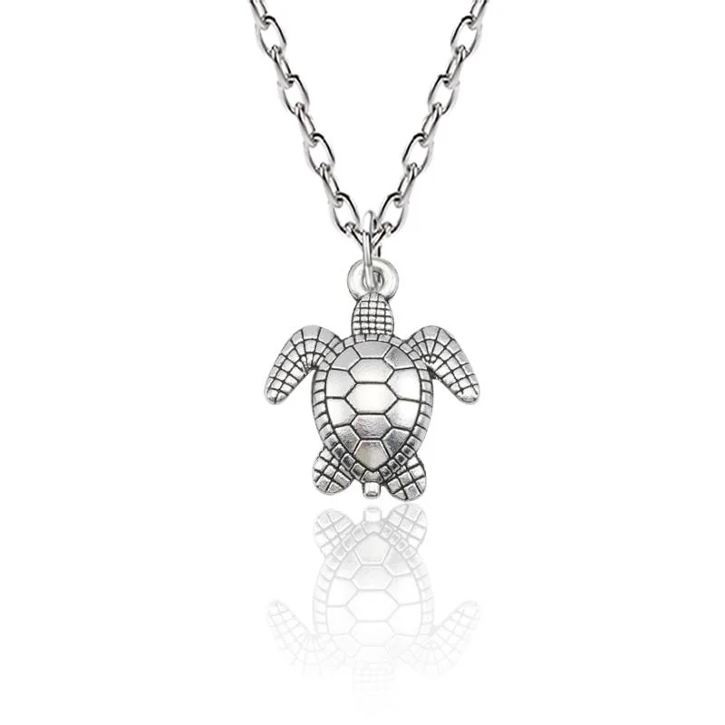 Collier Tortue de mer - Silver Queen