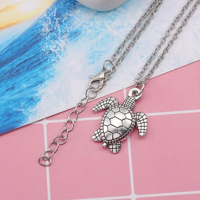 Collier Tortue de mer - Silver Queen