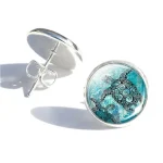 Boucles d'oreilles Tortue - Profondeurs