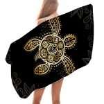Drap de Plage Motif Tortue - Arabesque