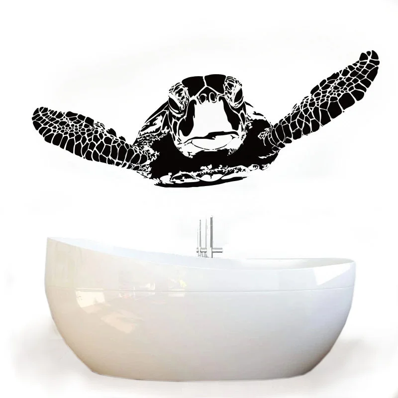 Sticker Tortue Noir 'Sprint'