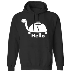 Sweat Tortue à Capuche -  Hello
