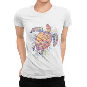 T-shirt avec Tortue - Gouache