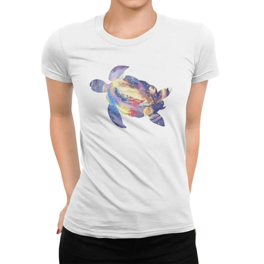 T-shirt motif tortue