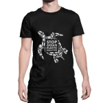 T-shirt Tortue - Stop Pollution