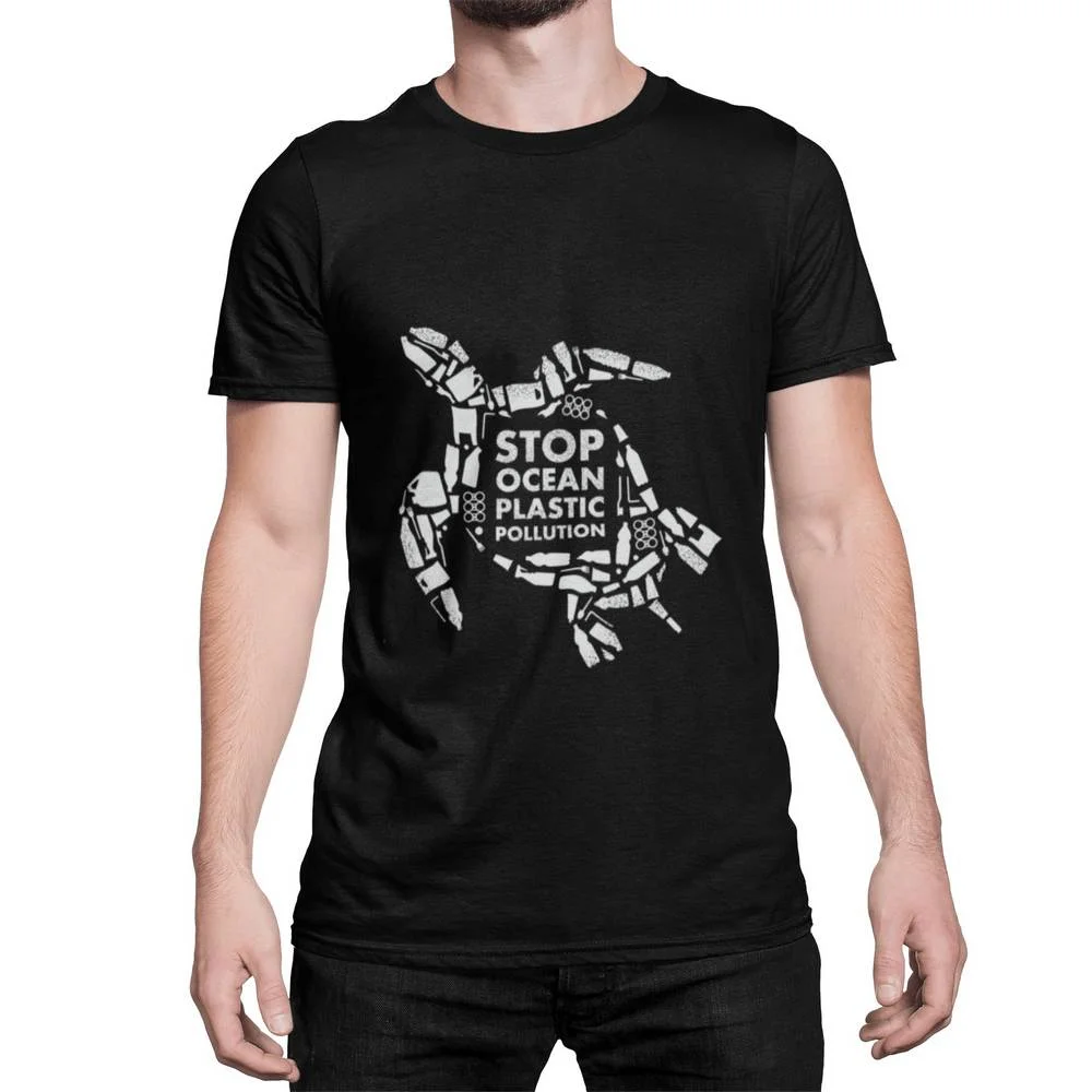T-shirt Tortue - Stop Pollution