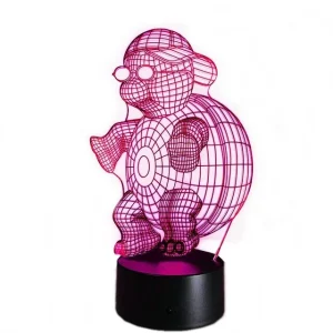 Veilleuse Tortue Street - Lampe 3D